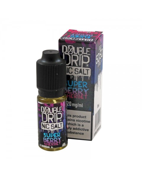 Double Drip Super Berry Sherbet Nic Salt 10ml