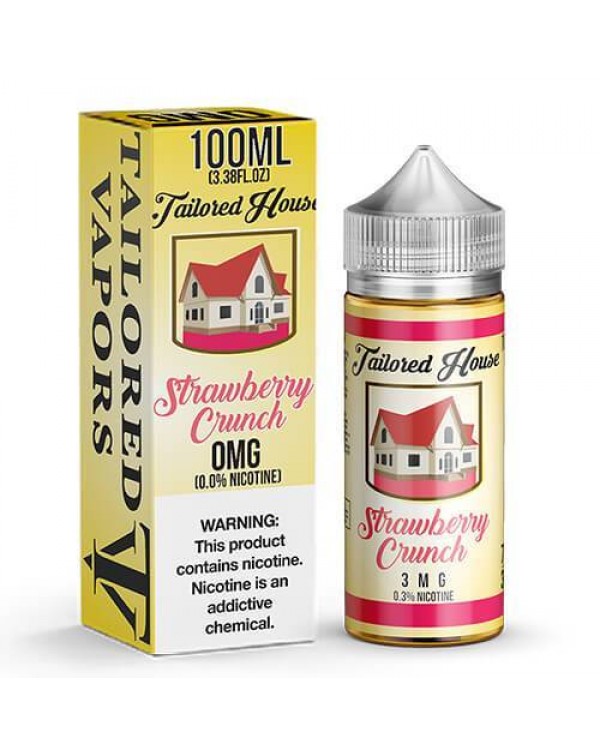 Strawberry Crunch By Tailored House 0mg E-Liquid 1...