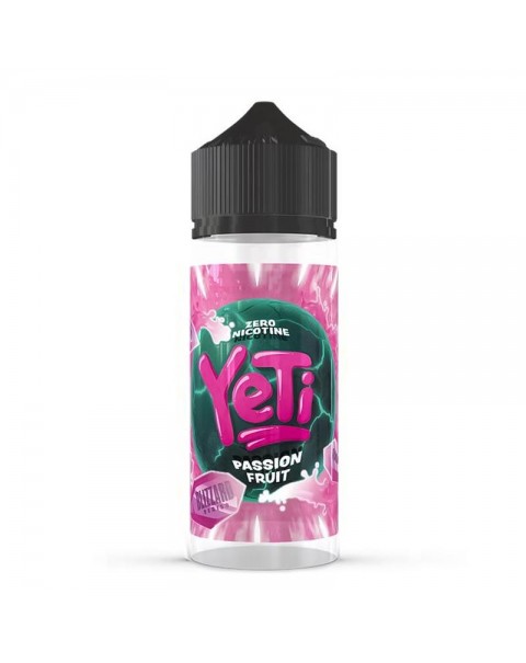 Yeti Blizzard Passion Fruit 0mg 100ml Short Fill E-Liquid