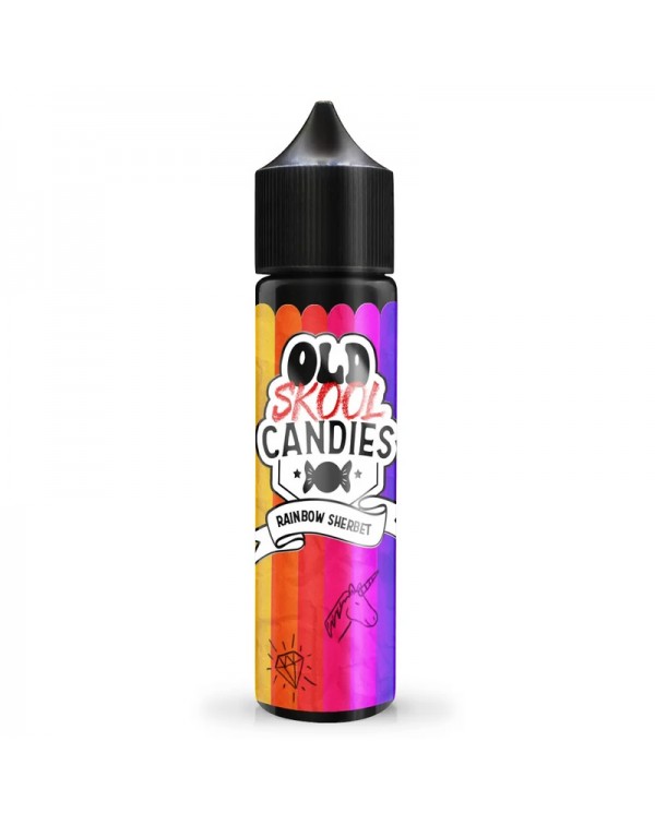 Old Skool Candies: Rainbow Sherbet 0mg 50ml Short ...