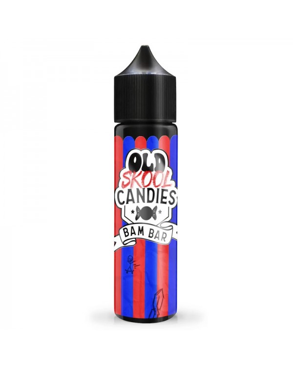 Old Skool Candies: Bam Bar 0mg 50ml Short Fill E-L...