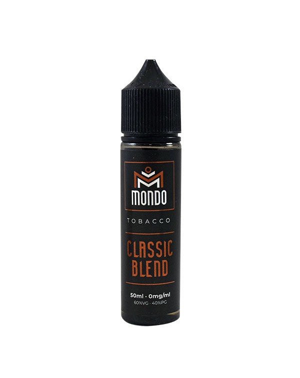 Mondo Tobacco: Classic Blend 0mg 50ml Short Fill E...