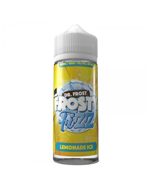 Dr Frost Fizz: Lemonade Ice 0mg 100ml Short Fill E-Liquid