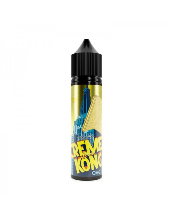 Retro Joes Creme Kong Lemon 0mg 50ml Short Fill E-...