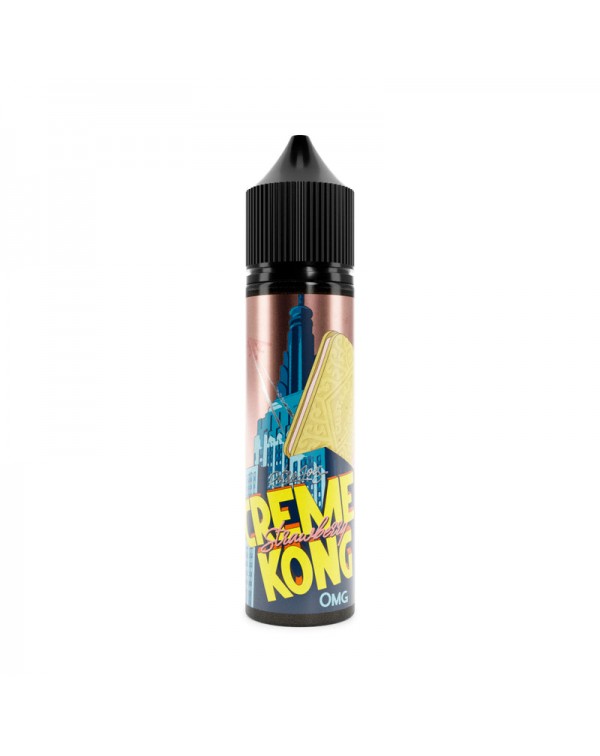 Retro Joes Creme Kong Strawberry 0mg 50ml Short Fi...