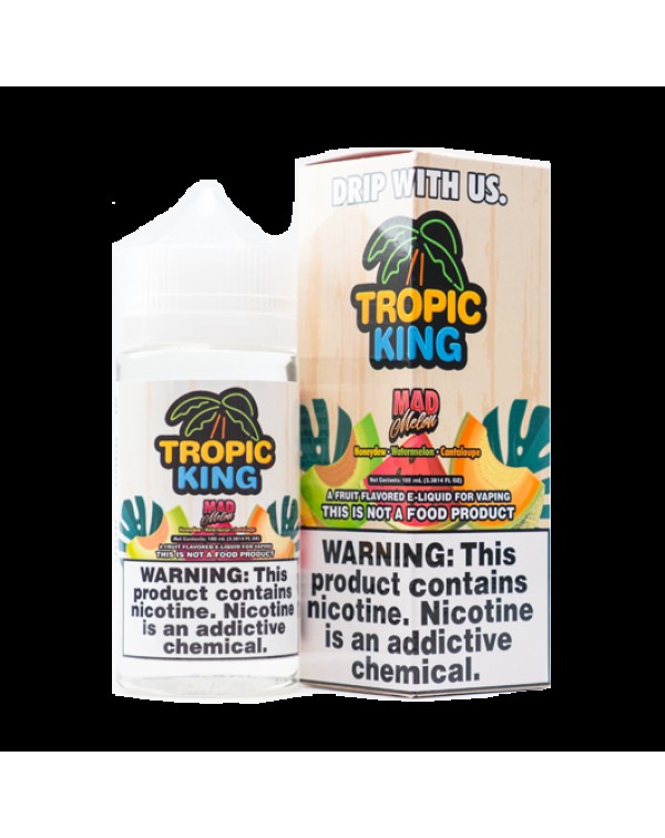 Drip More Tropic King: Mad Melon E-Liquid 100ml Sh...