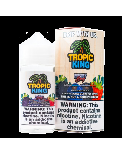 Drip More Tropic King: Berry Breeze E-Liquid 100ml Short Fill