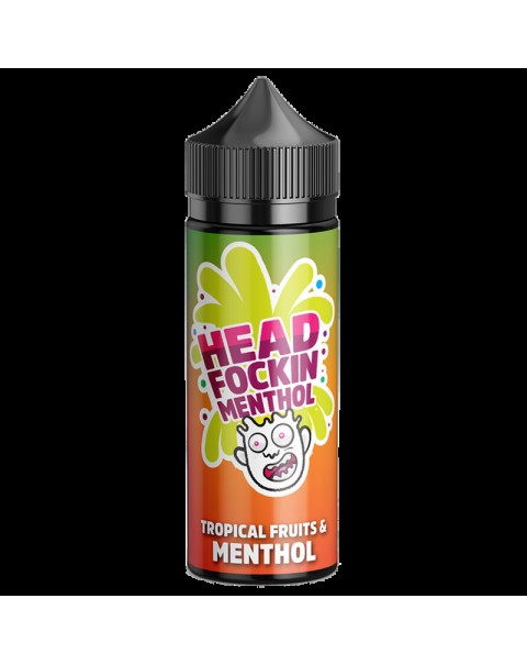 Head Focking Menthol: Tropical Fruits 0mg 100ml Short Fill E-Liquid