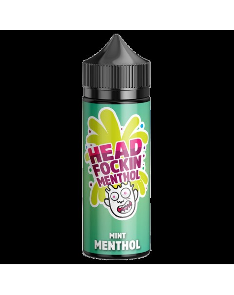 Head Focking Menthol: Mint Menthol 0mg 100ml Short Fill E-Liquid