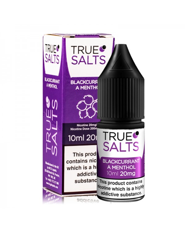 True Salts Blackcurrant A Menthol 10ml Nic Salt