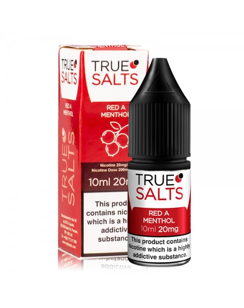 True Salts Red A Menthol 10ml Nic Salt