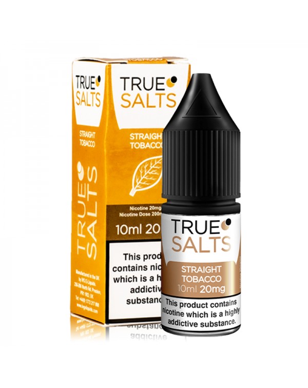 True Salts Straight Tobacco 10ml Nic Salt