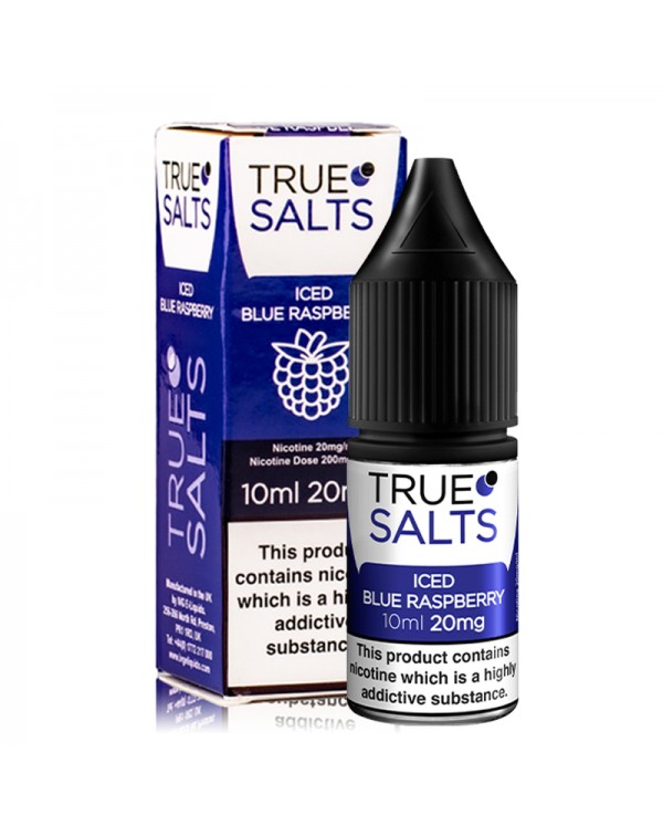 True Salts Iced Blue Raspberry 10ml Nic Salt