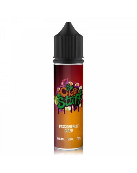 The Cider Stuff Passionfruit Cider 0mg 50ml Short Fill E-Liquid