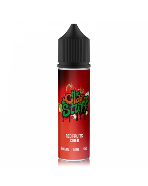 The Cider Stuff Red Fruits Cider 0mg 50ml Short Fill E-Liquid