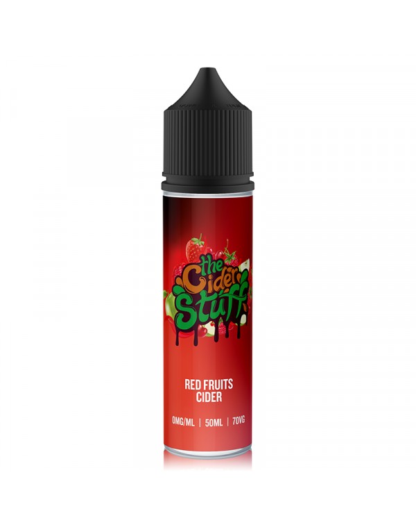 The Cider Stuff Red Fruits Cider 0mg 50ml Short Fi...