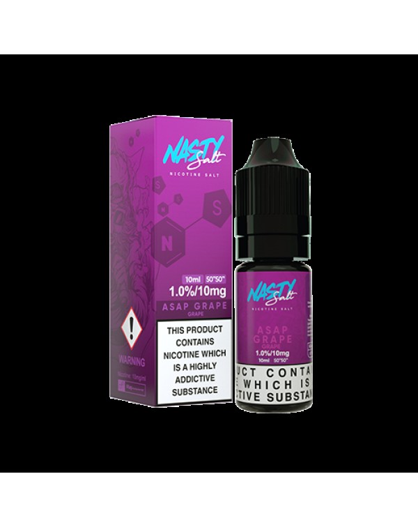 Nasty Juice ASAP Grape Nic Salts 10ml 20mg