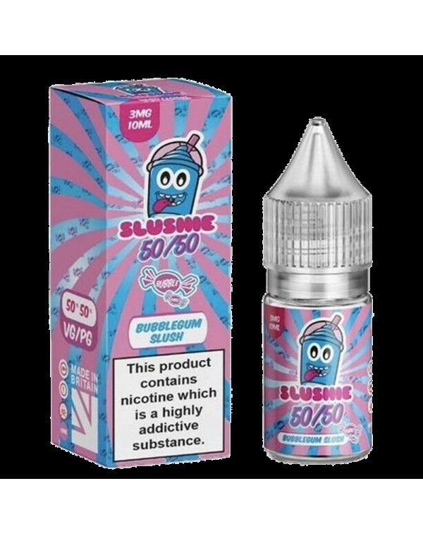 Slushie 50/50: Bubblegum Slush 10ml E-Liquid