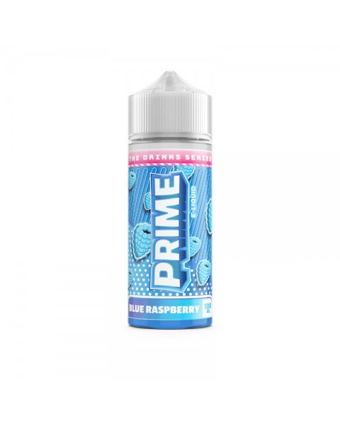 Prime E-Liquids Blue Raspberry 0mg 100ml Short Fill E-Liquid