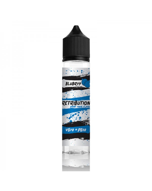 Retribution Blubrys 0mg 50ml Short Fill E-Liquid