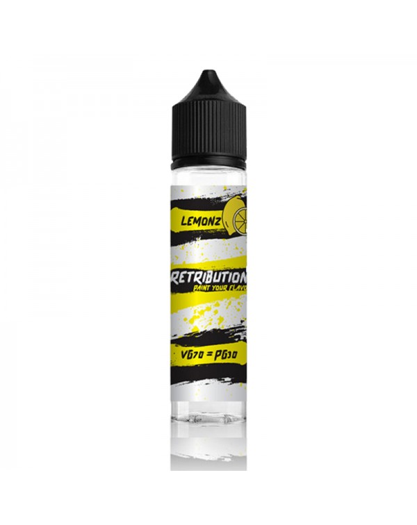 Retribution Lemon 0mg 50ml Short Fill E-Liquid