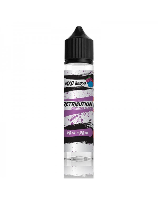 Retribution Mxd Berys 0mg 50ml Short Fill E-Liquid
