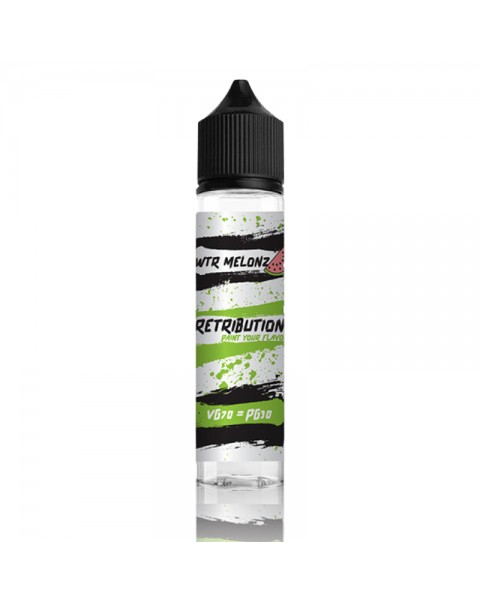 Retribution Wtr Melon 0mg 50ml Short Fill E-Liquid