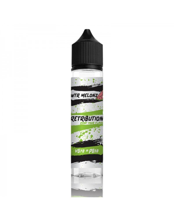 Retribution Wtr Melon 0mg 50ml Short Fill E-Liquid