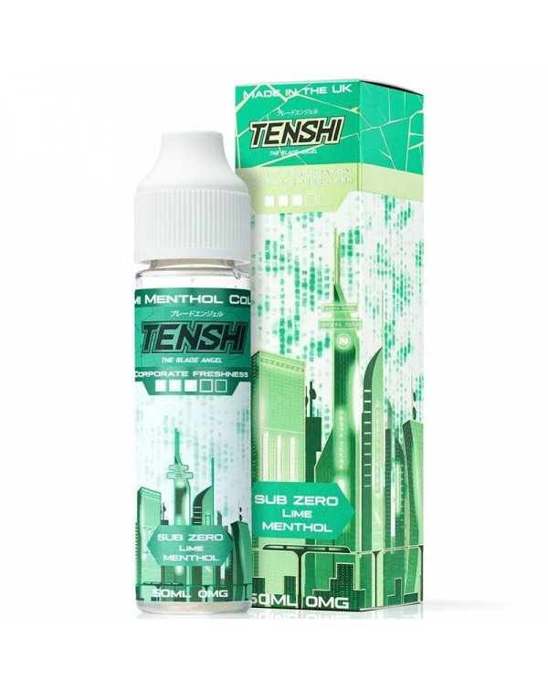 Tenshi Sub Zero 0mg 50ml Short Fill E-Liquid
