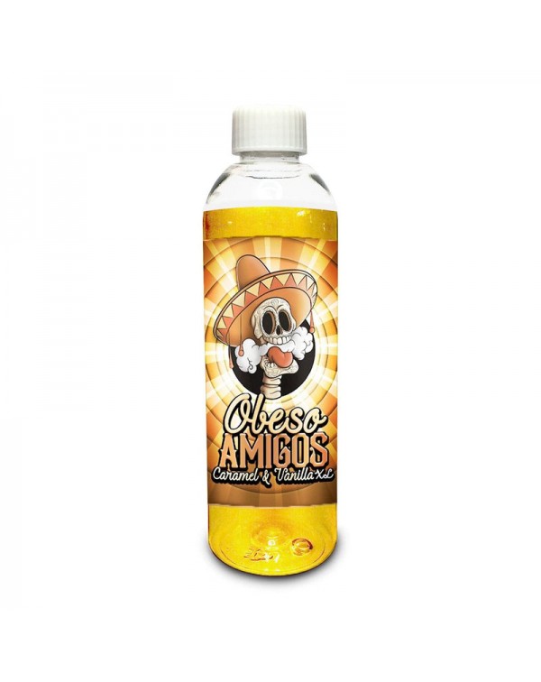 Obeso Amigos Caramel Vanilla  0mg 200ml Short Fill...