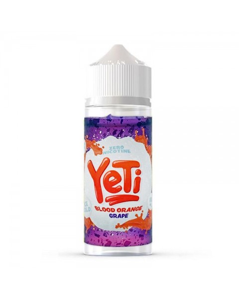 Yeti Ice Cold Blood Orange Grape 0mg 100ml Short Fill E-Liquid