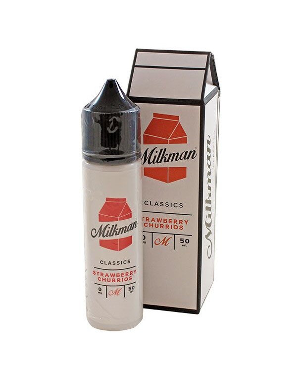 Milkman Strawberry Churrios E-Liquid 50ml Short Fi...