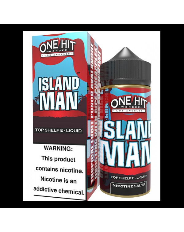ONE HIT WONDER Island Man E-Liquid 100ml Short Fil...