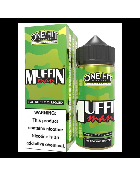 ONE HIT WONDER The Muffin Man E-Liquid 100ml Short Fill