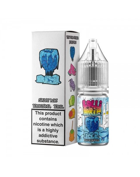 Lollidrip Blue Razz Iced 10ml Nic Salt