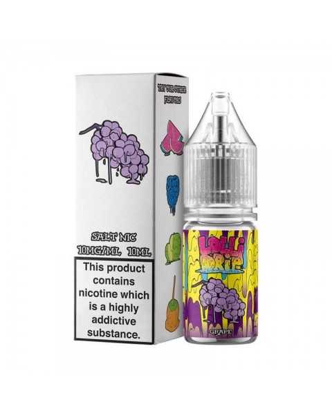 Lollidrip Grape 10ml Nic Salt