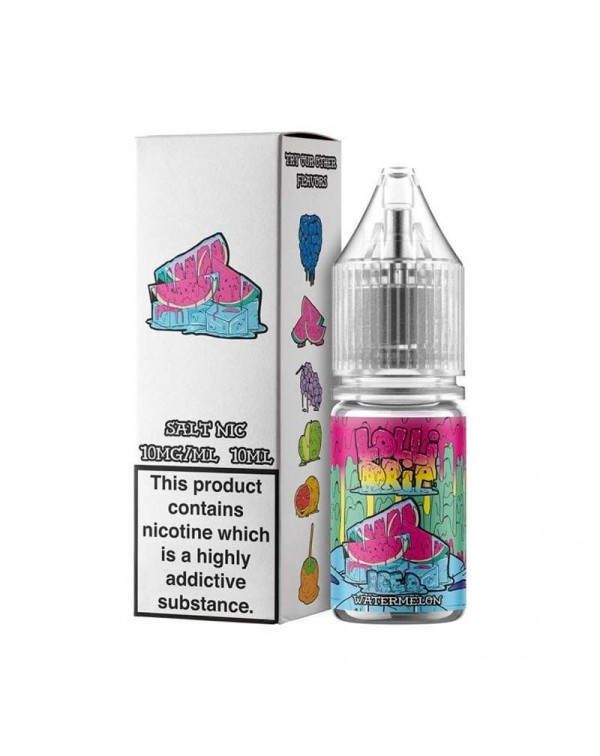 Lollidrip Watermelon Ice 10ml Nic Salt