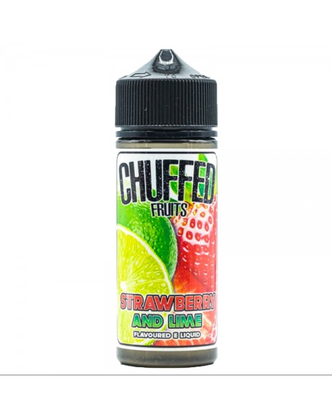 Chuffed Fruits Strawberry and Lime 0mg 100ml Short Fill E-Liquid