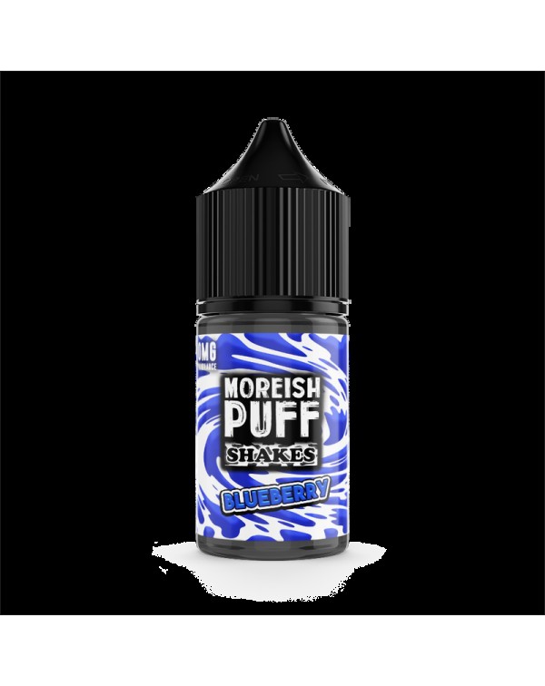 Moreish Puff Shakes Blueberry 0mg 25ml Short Fill ...
