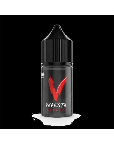 Vapesta Attack 0mg 25ml Short Fill E-Liquid
