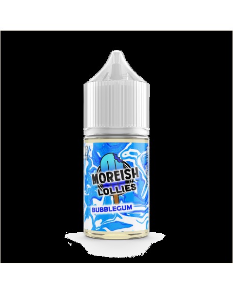 Moreish Puff Lollies Bubblegum 0mg 25ml Short Fill E-Liquid