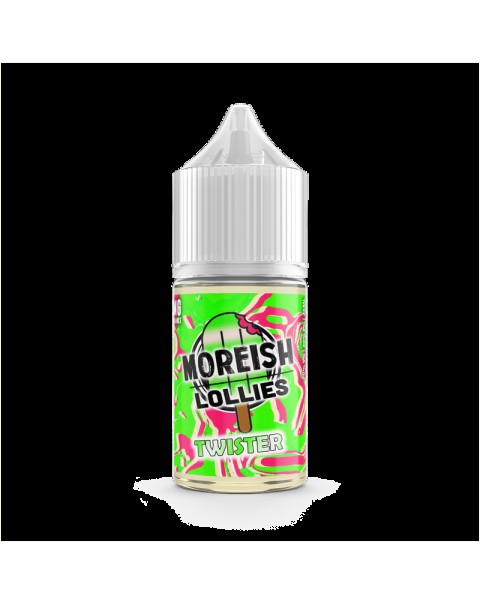 Moreish Puff Lollies Twister 0mg 25ml Short Fill E-Liquid
