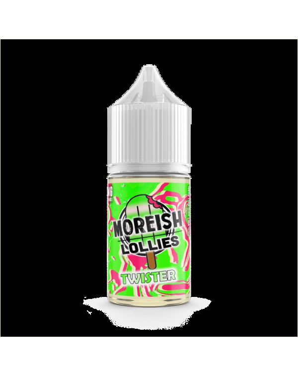 Moreish Puff Lollies Twister 0mg 25ml Short Fill E...