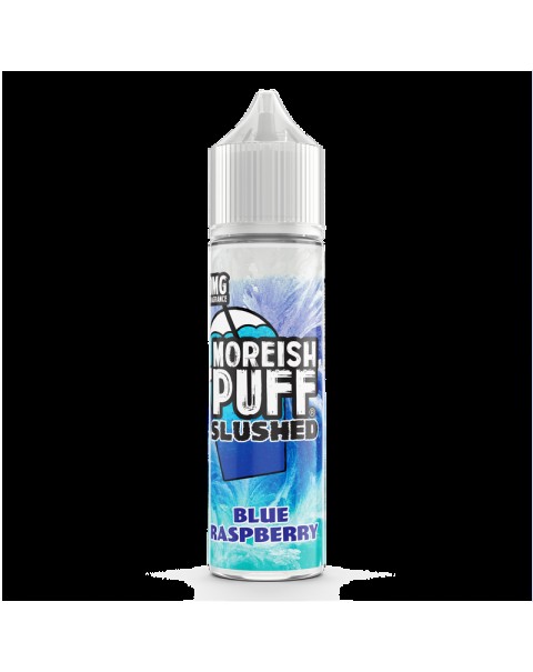 Moreish Puff Slushed Blue Raspberry 0mg 50ml Short Fill E-Liquid