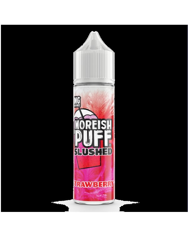 Moreish Puff Slushed Strawberry 0mg 50ml Short Fil...