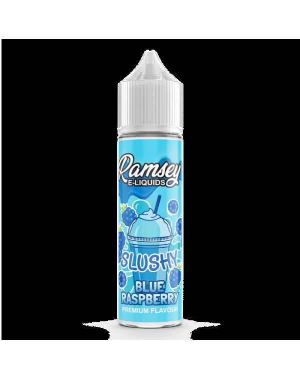 Ramsey E-Liquids Slushy Blue Raspberry 0mg 50ml Sh...