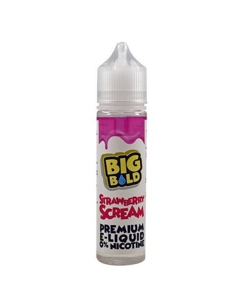 Big Bold Strawberry Scream 0mg 50ml Short Fill E-Liquid