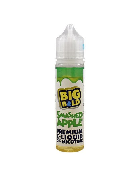 Big Bold Smashed Apple 0mg 50ml Short Fill E-Liquid