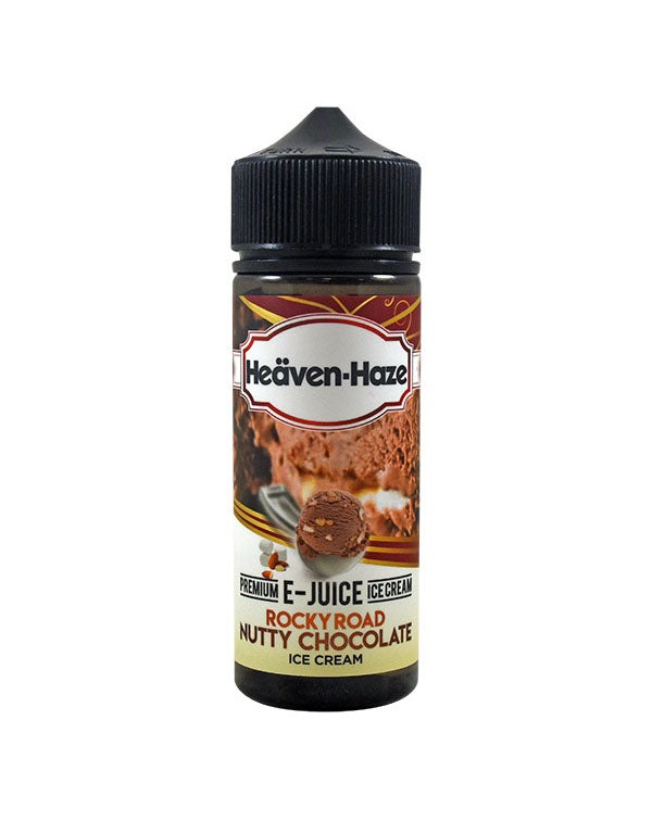 Heaven Haze Rocky Road Nutty Chocolate 0mg 100ml S...