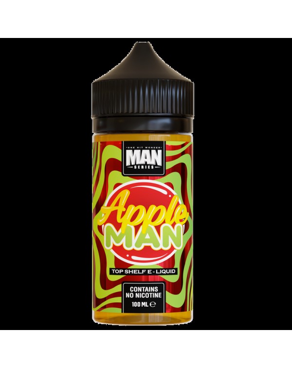 One Hit Wonder Apple Man 0mg 100ml Short Fill E-Li...